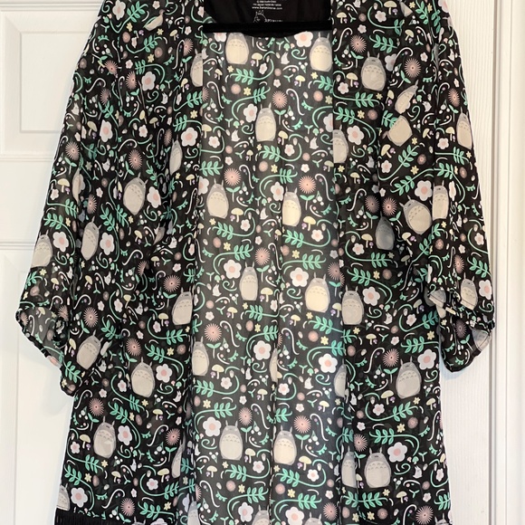 Her Universe Sweaters - Her Universe Studio Ghibli My Neighbor Totoro Garden Girls Kimono Size Medium